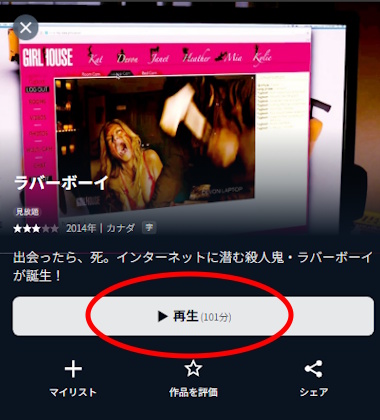 映画「ラバーボーイ」