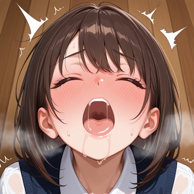 AIにイキ顔をブラッシュアップさせたもの３